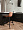 Стул Бормио черная экокожа ножки черные для кафе, ресторана, дома, кухни 2114050