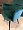 Пьемонт темно-зеленый бархат ножки черные для кафе, ресторана, дома, кухни 2081352