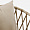 Панама плетеный бежевый ножки металл бежевые подушка бежевая для кафе, ресторана, дома, кухни 2237109