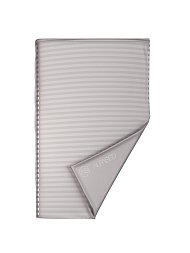 Cearshaf pentru plapuma premium woven cotton sateen stripe grey h f1