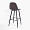 Стул Копенгаген серо-бежевая ткань ножки черные для кафе, ресторана, дома, кухни 1966217