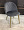 Париж темно-серый бархат с прострочкой ромб (снаружи и внутри) ножки под золото для кафе, ресторана, 2087985