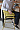 Стул Пиза шартрез бархат ножки матовое золото для кафе, ресторана, дома, кухни 2098730