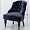 Кресло Шоффез темно-синее 1228827