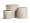 Кашпо TREEZ Effectory Beton Цилиндр Белый песок в-31 см, д-31 см 2879162