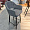 Стул Магриб Нью вращающийся темно-серая ткань ножки черные для кафе, ресторана, дома, кухни 2089522