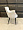 Пьемонт вращающийся бежевый бархат ножки черные для кафе, ресторана, дома, кухни 2166211