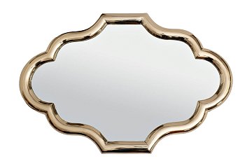Зеркало настенное в металл. раме  цвет золото ,5см 94PR-21906
