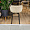 Стул Авиано вращающийся бежевый бархат ножки черные для кафе, ресторана, дома, кухни 2115257