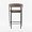Стул Манчестер бежевый бархат, ножки металл черный для кафе, ресторана, дома, кухни 2152507