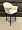 Стул Магриб New вращающийся бежевый бархат ножки черные для кафе, ресторана, дома, кухни 2014577