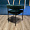 Манчестер темно-зеленый бархат, ножки металл (черный) для кафе, ресторана, дома, кухни 2099284