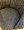Brooklyn серо-бежевая ткань с вертикальной прострочкой ножки черные для кафе, ресторана, дома, кухни 2111179