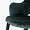 Стул Martin темно-зеленый бархат с прострочкой ножки черные для кафе, ресторана, дома, кухни 2235638