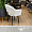 Белладжио белый экомех ножки черные для кафе, ресторана, дома, кухни 2207712