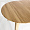 Cтол раздвижной Стокгольм круглый 110-140 см массив дуба тон натуральный для кафе, ресторана, дома,  2129457