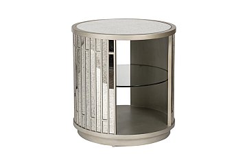 Тумба зеркальная с полкой KFG077