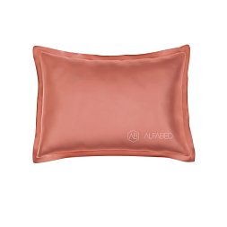 Pillow Case Royal Cotton Sateen Caramel 3/4