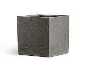 Товар Кашпо TREEZ Effectory Stone Куб Тёмно-серый камень 50х50х50 см добавлен в корзину