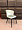 Неаполь фисташковый бархат с вертикальной прострочкой ножки черные для кафе, ресторана, дома, кухни 1892127