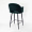 Стул Белладжио Нью вращающийся темно-зеленый бархат ножки черные для кафе, ресторана, дома, кухни 2154030