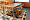 Cтол Лиссабон 160*80 см массив дуба, тон бесцветный матовый для кафе, ресторана, дома, кухни 2226688