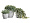 Кашпо TREEZ Effectory Wow Конус-Чаша Слоновая кость с рельефом в-46 см, д-49 см 2880298