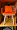 Ибица плетеный оранжевый ножки металл белые подушка оранжевая для кафе, ресторана, дома, кухни 2236980