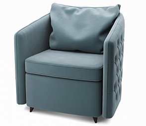 Кресло Slevin голубое