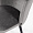 Неаполь серый бархат с вертикальной прострочкой ножки черные для кафе, ресторана, дома, кухни 1859844