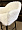 Стул Белладжио белый экомех ножки черные для кафе, ресторана, дома, кухни 1926290