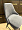Стул Люцерн серый бархат, вертикальная прострочка, ножки черные для кафе, ресторана, дома, кухни 2074754