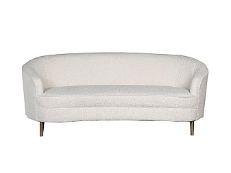 Диван двухместный иск.каракуль крем. 48MY-1289-L CRE