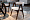 Дублин бежевая ткань, массив бука (натуральное дерево) для кафе, ресторана, дома, кухни 2111654