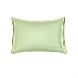 Pillow Case Royal Cotton Sateen Light Green 3/2