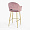Стул Белладжио пыльно-розовый бархат ножки золото для кафе, ресторана, дома, кухни 2112071