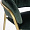 Стул Пиза темно-зеленый бархат ножки матовое золото для кафе, ресторана, дома, кухни 2098482