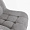 Стул Толедо светло-серая ткань ножки черные для кафе, ресторана, дома, кухни 2140474
