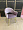 Белладжио пыльно-розовый бархат ножки золото для кафе, ресторана, дома, кухни 2190218