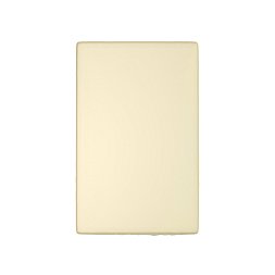 Fitted Sheet Premium Cotton Sateen Cream H-35