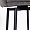 Стул Магриб Нью вращающийся темно-серая ткань ножки черные для кафе, ресторана, дома, кухни 2089521