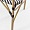 Мирамар плетеный черно-белый, ножки бежевые под бамбук для кафе, ресторана, дома, кухни 2237034