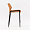 Стул Бремен Нью светло-коричневая экокожа ножки черные для кафе, ресторана, дома, кухни 2152582