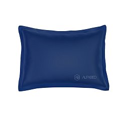 Pillow Case Royal Cotton Sateen Dark Blue 3/4