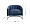 Кресло велюр тёмно-синий ZW-777 BLU SS 1343285