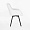 Авиано вращающийся белый экомех ножки черные для кафе, ресторана, дома, кухни 2081242