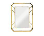 В корзине Зеркало прямоугольное в метал. раме цвет золото KFG081