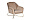 Кресло велюр бежевый/мат.зол. 46AS-AR2976-BG 1343143