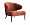 Кресло Polly коричневое 1228431