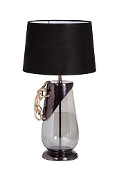 Лампа настольная "Ягуар" плафон черный d34*60,5 см 69-720036LS